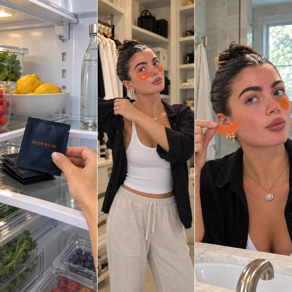 <p>Fridge, apply, get ready.<br/>See how it works.</p>