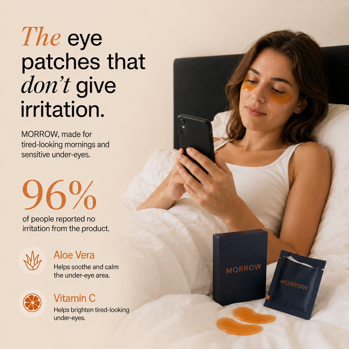 Morrow Cooling Under-Eye Patches